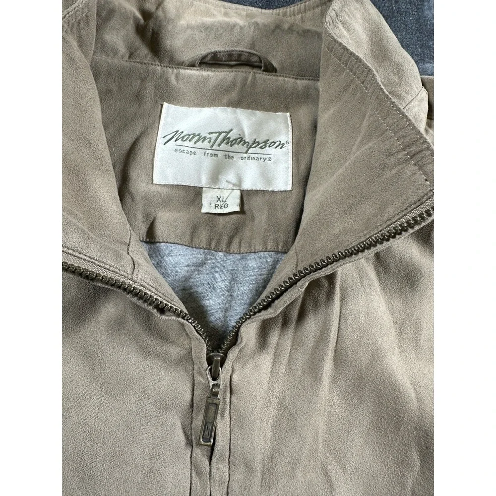 Norm Thompson Bomber Light Jacket Polyester Sz‎ X Large Full zip